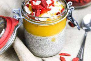 Breakfast in a jar : Crème de noix de cajou aux myrtilles 5