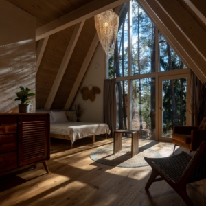Chambre premium / salle de bain privée - Retraite Lituanie